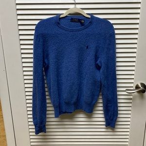 Polo crew neck polo sweater Italian yarn